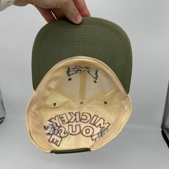 Vintage 90s Mickey Mouse Disney Snapback Embroidered Baseball Cap Lot of 2 - Picture 15 of 15